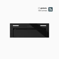 Okap kuchenny GLOBALO Gingero 80.2 H2H Black