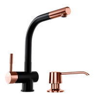 Zestaw bateria GLOBALO Lobio Black/Copper Ring 1.1 + Dozownik Intio Copper 1.1